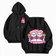thumbnail image 6 of Towmus Halloween Ghost Hooded Sweatshirts for Women Funny Graphic Long Sleeve Teen Girls Oversized Hoodies Sweatshirt Casual Pullover Tops, 6 of 8