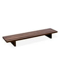 thumbnail image 1 of EFFYDESK Deskshelf - Solid Wood Monitor Riser Sturdy Computer Monitor Riser and Multi-Purpose Desktop Storage Organizer Shelf for Laptop and Desktop Computer (WALNUT), 1 of 1