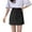 Black, variant on BUWTTER Women's Skirts Casual Solid Color High Waist A Line Midi Daily Wear Spring Summer Fall Comfortable Beige Skirt L