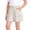 Beige, variant on Girls Plaid Shorts Girls cute bow shorts Kids Fashion Elastic High Waist Summer Flowy Wide Leg cotton Shorts with pockets 8Y