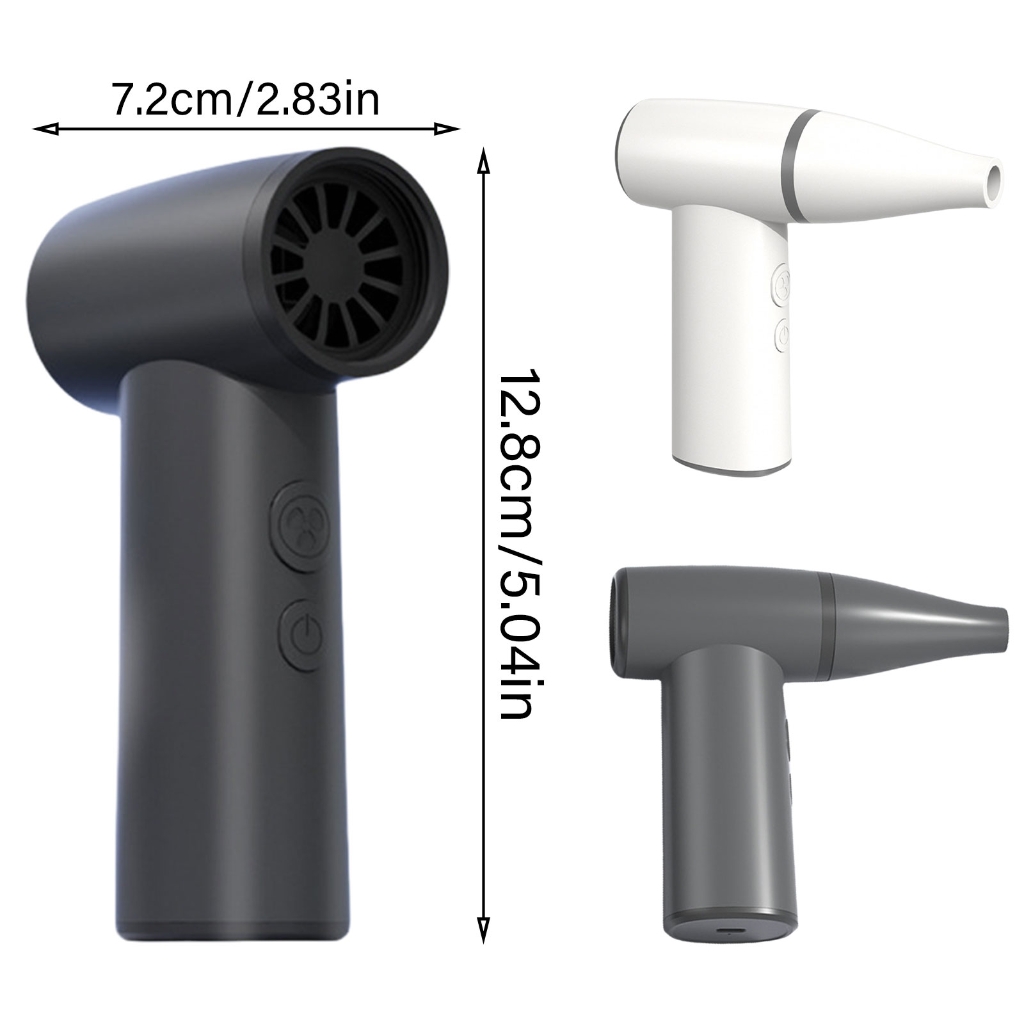 Zeiwohndc Electric Compressed Air Duster Electric air Blower for Cleaning Keyboards PC