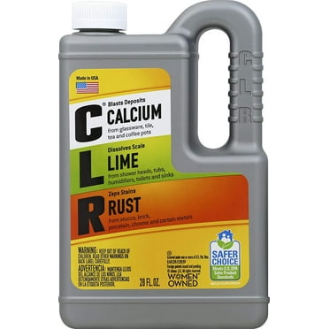 CLR Calcium Lime and Rust Remover, Multi-Use Household Cleaner, EPA ...