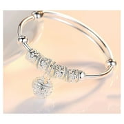 SHANNGSHAN 925 Sterling Silver Charm Bracelets & Bangles For Women Silver Jewelry Accessories