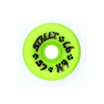 Dogtown K-9 80's Street 57mm 97A Lime Green Skateboard Wheels