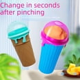 thumbnail image 4 of Summer Must-Have: 500ML Upgraded Cooling Cup with Trendy Design - Perfect for Ice Slush, Cocktails & Smoothies, Easy to Shake, Durable Material, Large Capacity Refreshment Maker (Blue), 4 of 5