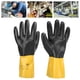 thumbnail image 4 of Guantes De Trabajo De Seguridad Recubiertos De PVC, Protección Antideslizante Para Las Manos Resistencia A ácidos Y álcalis Guantes Resistentes Reutilizables A Prueba De, 4 of 8