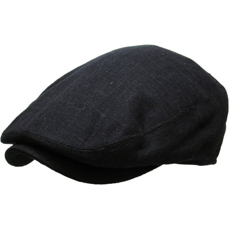 - Solid Cabbie Newsboy & Ascot Ivy Hat Cap Plaid Solid Gatsby Golf NEW
