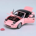thumbnail image 3 of 1:32 Mazda Mx5 Mx-5 Superbil Alloy Die Cast Leksaksbilmodell Ljud Och Ljus Drag tillbaka Barnleksak Samlarobjekt Födelsedagspresent, 3 of 5