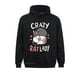 thumbnail image 2 of Sudadera con capucha para hombre, diseño de rata, ratas, loca, rata, amor, mascota, divertida, linda, motociclista, sudaderas, ropa genial, prevaleciente, 2 of 5