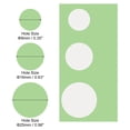 thumbnail image 3 of Unique Bargains 0.4 Inch 0.6 Inch 1 Inch Circle Punch, Circle Hole Paper Punch Hole Puncher Shape Punches for Crafting, 3 Pack, 3 of 6
