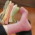 thumbnail image 2 of Women's Slouchy Ankle Socks Soft Solid Cotton for Casual Comfort 2 Pairs, 2 of 7