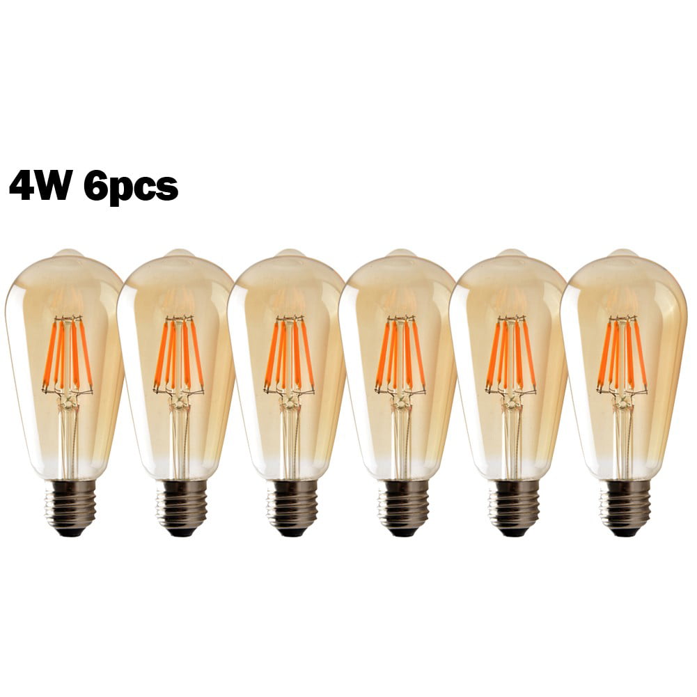 Ampoule E27 Vintage, 1 Pices Ampoule Edison Led E27 St64 Lampe