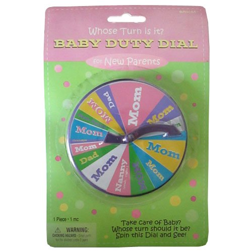 Baby Shower Novelty Baby Duty Dial (1ct)
