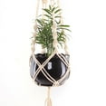 thumbnail image 6 of Macrame Plant Hanger for Indoor Outdoor Use 41 Inch Bohemian Decor Hanging Basket for 6-10 Inch Pots, 6 of 9