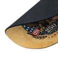 thumbnail image 3 of WIRESTER 7.88 in Round Mouse Pad with Non-Slip Rubber Base for Computers, Laptop, Office & Home - Vintage Freedom 250th Anniversary Patriotic American Flag USA 1776-2026, 3 of 5