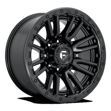 Fuel 1PC Aluminum Rim D679 REBEL 20X10in Matte Black Finish, D67920001747