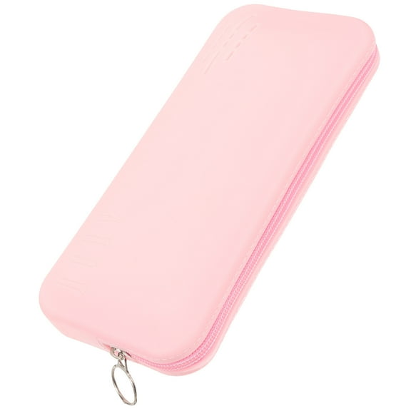 Travel Cosmetic Tool Bag Silicone Makeup Brush Case Face Pink