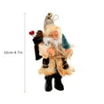thumbnail image 2 of Aozowin Electric Christmas Ornaments Standing Flannel Santa Claus Doll Doll Decoration Christmas Gift Pendant, 2 of 4