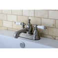 thumbnail image 2 of Kingston Brass KS7008PL 4 in. Centerset Bathroom Faucet, Brushed Nickel, 2 of 3