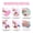 Jelly glue(5PC), variant on (Buy 2 Get 1 Free)Purple Press On Nails Almond Medium Fake Nails Glossy Nail Press Ons With 3D Rhomb Shaped Designs Acrylic False Nails Purple Full Cover Glue On Nails Stick On Nail For Women 24Pcs