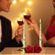 thumbnail image 4 of Vela de asta larga con estampado de rosas, romántica para bodas, cenas a la luz de las velas, decoración, candelabro largo insípido, dos juegos, objetos decorativos, 4 of 6