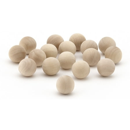 UPC: 0081187085516 | Hygloss Wood Balls 3/4  18/Pkg-