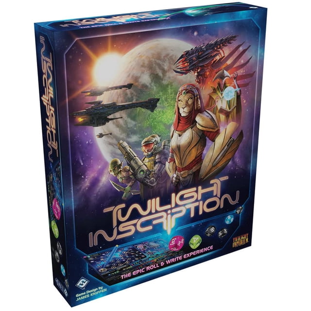Juego de mesa Fantasy Flight Twilight Inscription Sci-Fi 14+