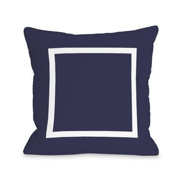 One Bella Casa 74686PL18 18 x 18 in. Open Box Midnight Pillow