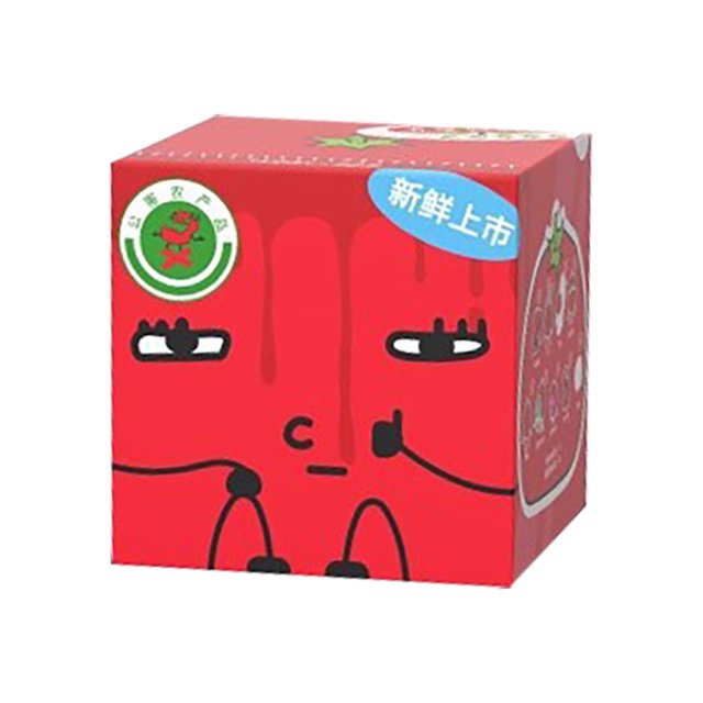 Blind Box Tomato Boy Plush Toys - 4.7 Inch Mini Stuffed Tomato with 9 Surprise Styles, Collectible Soft Doll for Desk Decor, Party Favors, Kids Gift (1PC,Random Style)