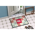 thumbnail image 4 of Caroline's Treasures CK5304MAT White Arctic Fox Love Door Mat, Indoor Rug or Outdoor Welcome Mat 18x27 Doormat, 27"L x, 4 of 4