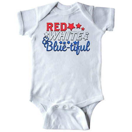 

Inktastic Red White and Blue-tiful Gift Baby Boy or Baby Girl Bodysuit
