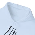 thumbnail image 5 of Effete Feline Claw Marks Scratch Unisex Heavy Blend™ Hooded Sweatshirt, 5 of 13