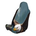 thumbnail image 2 of Honeii Forest River Bald Eagle Print Car Seat Cover,Car Interior Covers,Universal Fit Seat Protector, Compatible with Most Cars, SUVs, Trucks, and Vans, 2 of 5