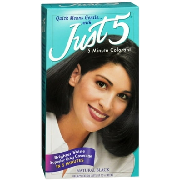 Just 5 Colorant Natural Black 1 Each (Pack of 4)