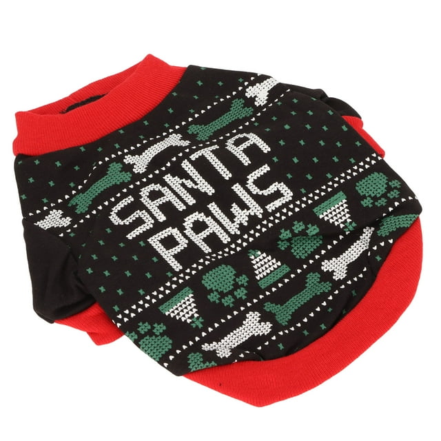 Sudadera navideña para mascotas, camisa navideña para perros, camisa navideña suave para perros, camisa de invierno para perros, diseño de última generación