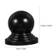 thumbnail image 2 of FENGGUIQU Para Poste De Hierro En Color Negro Con Adorno De Bola Ideal Para Cercas Y Portones, 2 of 6