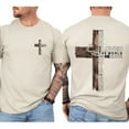 thumbnail image 3 of Christian Cross John 3:16 Double Sided T-Shirt – Bible Verse Faith Tee, Religious Christian Graphic Shirt for Men and Women, 3 of 7