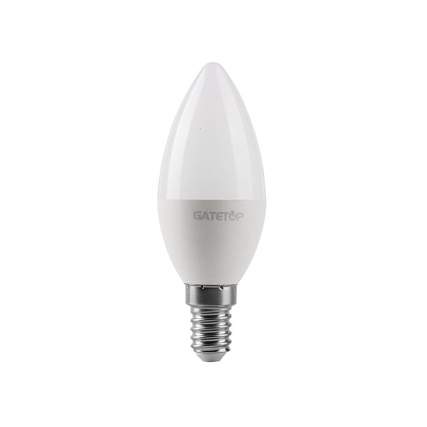 Bombilla LED de Golf para decoración del hogar, luz de vela de 6 piezas, G45, C37, E14, E27, B22, 3W, 5W, 6W, 7W, AC120V, AC230V