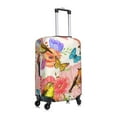 thumbnail image 3 of Gaeub Flowers And Birds Watercolor Elastic Luggage Cover with Concealed Zipper Dust-Proof Luggage Cover Protector - 18-32 inch - Medium, 3 of 9
