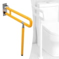thumbnail image 3 of TISHITA Foldable Grab Handle Handrail Support Stainless Steel Handicap Grab Bars Bathtub yellow, 3 of 7
