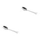 thumbnail image 3 of Inteprter Tenedor cuchara con forma de llave inglesa creativa de acero inoxidable, vajilla para carne, cena, fruta, postre, tenedores largos, cuchara de cuchara de llave 2piezas Inteprter CBP152784, 3 of 6