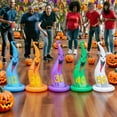 thumbnail image 5 of Halloween Party Games Inflatable Ghost Hat Ring Toss Game Set,Halloween Party Favors Supplies Holiday Decoration Indoor Outdoor Carnival Game,Ring Toss Gift Set, 5 of 6