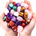 thumbnail image 1 of Typpkmm / Bag with Natural Tumbled Stones and Mix 100g, 1 of 4