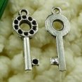 thumbnail image 2 of K-KED 300 Pcs Tibetan Silver Key Charms Pendant 22X8MM S2379 DIY Delicate Jewelry Making, 2 of 6
