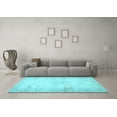 thumbnail image 3 of Ahgly Company Indoor Rectangle Persian Light Blue Traditional Area Rugs, 3' x 5', 3 of 4