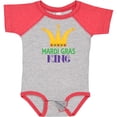 thumbnail image 3 of Inktastic Mardi Gras King Celebration Party Boys Baby Bodysuit, 3 of 5