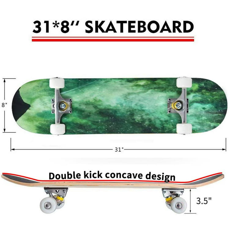 green galaxy Outdoor Skateboard Longboards 31 green galaxy Outdoor Skateboard Longboards 31