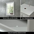 FULLWATT 24 in Bathroom Vanity Cabinet Storage Mirror Vessel withou Sink