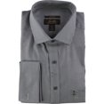 thumbnail image 1 of Tasso Elba - Camisa de vestir con botones para hombre, color negro, cuello de 17 pulgadas, manga de 36 a 37 pulgadas, 1 of 1
