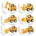 thumbnail image 2 of Construction Press And Go Ingeniería Coches De Juguete Para Niños Vehículos De Construcción De Juguete Vehículo De Ingeniería Para Niños Y Niñas, 2 of 8